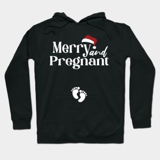 Merry and Pregnant Hoodie